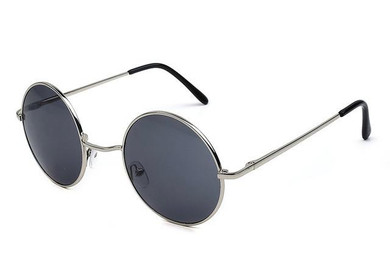 Peekaboo vintage round sunglasses women male cheap sun glasses round men yellow blue green uv400 metal