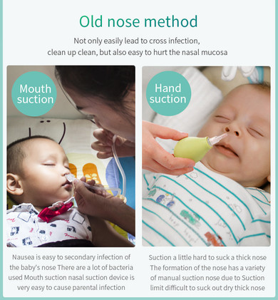 Baby Newborn Nasal Aspirator - Electric Nose Cleaner