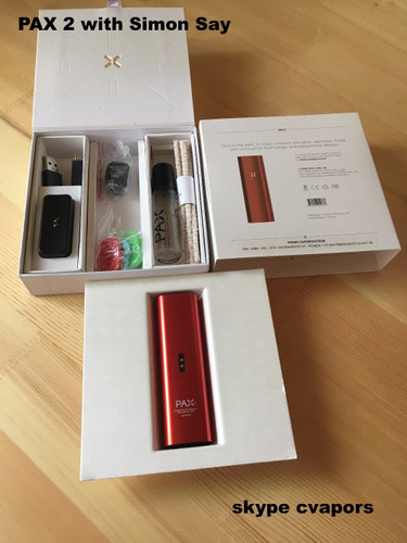 PAX 2 VAPOR Black Blue Silver Red Four colors vapor with simon say game PAX2 VAPOR,pax vapor  pax 3 coming soon
