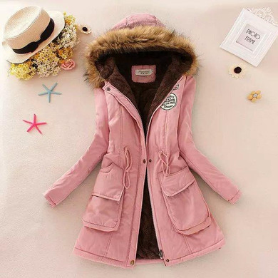 2017 Thickening Warm Winter Fur Collar Jackets for Women New Women's Long Down Parka Plus Size Parka Hoodies Parkas for Women