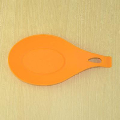 New Silicone Spoon Insulation Mat Rest Spatula Holder Heat Resistant Placemat Fork Pad Tray Kitchen Tools Coaster
