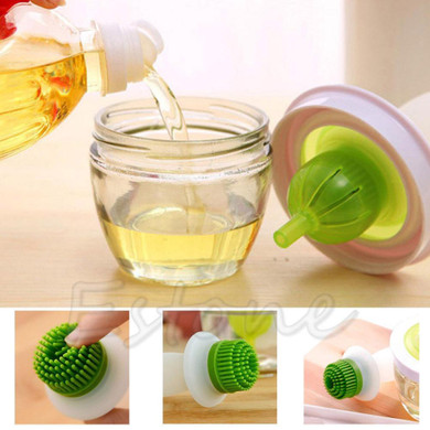 New Silicone Bake BBQ Honey Oil Bottle Brush Pastry Roast Meat Kitchen Tool