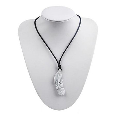 New Safety Baby Teethers Silicone Beads Feather Teether Silicone Pendant Pacifier Chain Necklace for Baby Chew Toys 4 Colors