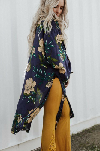 Fresh Petals Duster Kimono