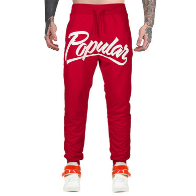 Fashion Design New Autumn Letter Printed Joggers Casual Men Sportswear Pants Male Trousers Slim Men Jogger Pants Solid Outdoors