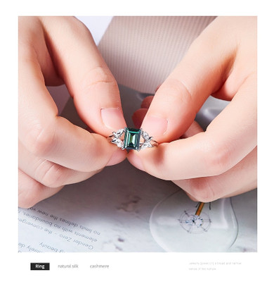 Adjustable Butterfly Rings Embellished with Swarovski crystals