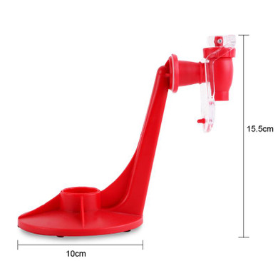 Bar Coke Fizzy Soda Soft Drinking Saver Dispense Dispenser Coke Inverted Drinking Creative Home Faucet Red Bar Supplies