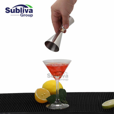 Bar Cocktail Jigger Mr Slim Style 304 Stainless Steel Double Jigger 45 / 60 ML 2017 New Bar Measure Jigger Bar Tools