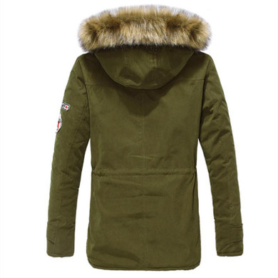 Parka Men Coats 2017 New Winter Jackets Men Slim Thicken Hooded Outwear Warm Coat Top Brand Clothing Casual Veste Homme Tops