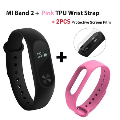 Original Xiaomi Mi Band 2 miband 2 Smartband OLED display touchpad heart rate monitor Bluetooth 4.2 fitness tracker