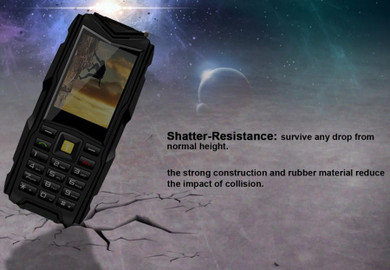 Original V3 IP67 Waterproof Shockproof Dustproof Mobile Phone Power Bank Long Standby Outdoor Army 5200mAh