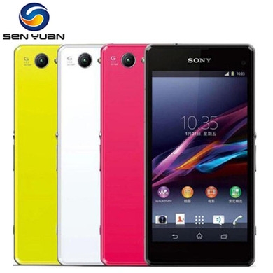 Original Unlocked Sony Xperia Z1 Compact D5503 Mobile Phone 4.3" 3G& 4G Quad-Core 20.7MP WIFI GPS 16GB ROM z1 mini cell phone