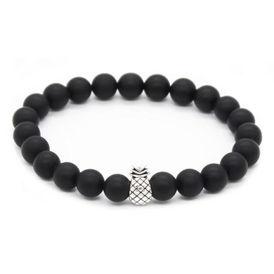Pineapple Charm Lucky Color Beads Bracelets