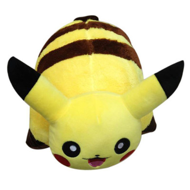 Pikachu Animal Dolls, 42*30 CM Baby Plush Toys,Children Pocket Folding Pillow Send Kids As Gift With Free Shipping