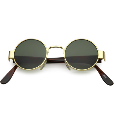 European True Vintage Round Spectacle Dapper Sunglasses C637
