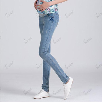 Elastic Waist 100% Cotton Maternity Jeans Pants For Pregnancy Clothes For Pregnant Women Legging Autumn Winter 2017 Plus Size Elastic Waist 100% Cotton Maternity Jeans Pants For Pregnancy Clothes For Pregnant Women Legging Autumn Winter 2017 Plus Size