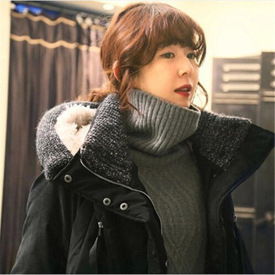 Eiderdown outerwear Women Winter coat Large size Hooded Thick Loose Warm coat 2017 White duck down Women's apparel BN1362