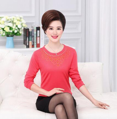O Neck Leaf Sweater Women 2017 New autumn Casual Long Sleeve Plus Size Women Pull Femme Pullover Sweaters Knitwear Tops LU353