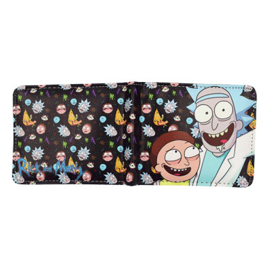 New Arrival Comics Rick And Morty Wallet With Coin Pocket Card Holder Short Coin Purse