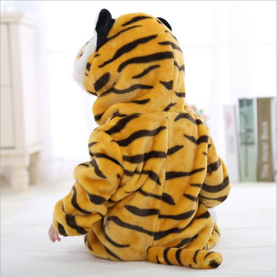 New arrival baby rompers 2018 boys sleepwear girls newborn clothes Cartoon Jumpsuit Pajamas warm animal macacao bebe menina YJY