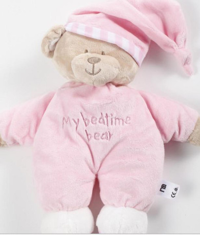 New arrival Appease Baby Toys Plush Doll Sleeping Bear Stuffed Peluche Kids Baby Sleep Toys For Children Comforting doll with