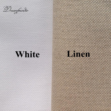 New arrival 40x40cm linen 14ct cross stitch fabric aida coth canvas DIY handmade needlework sewing craft supplies craft