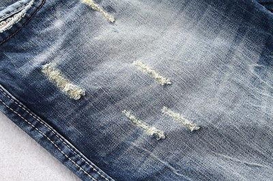NEW Arrivals Fashion Men Designer Distressed Jeans Ripped Slim Fit Straight Jeans Skinny Pants