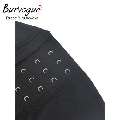 Burvogue Women Latex 7 Steel Boned Overbust Slimming Corset top Body Shaper Corset Bustier Waist Control Corset Vest Shapewear