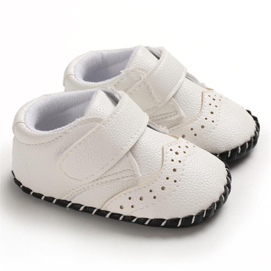 Baby Unisex Soft Non-Slip Magic Tape Flats Wholesale Baby Shoes Suppliers