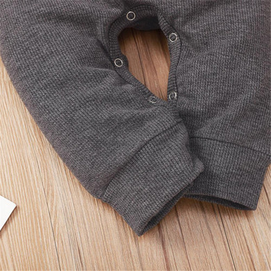 Baby Unisex Long Sleeve Letter Casual Romper Babywear Wholesale Baby Unisex Long Sleeve Letter Casual Romper Babywear Wholesale