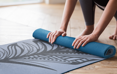 Phoenix Feather - Blue - Hot Yoga