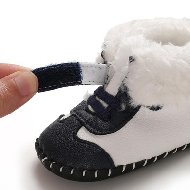 Baby Boys Warm Magic Tape Snow Boots