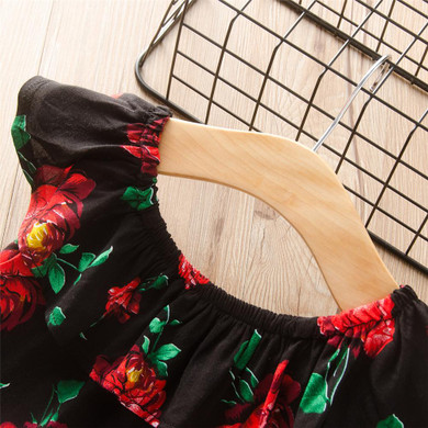 Girls Floral Printed Sleeveless Shorts & Denim Shorts Girls Clothing Wholesale Girls Floral Printed Sleeveless Shorts & Denim Shorts Girls Clothing Wholesale