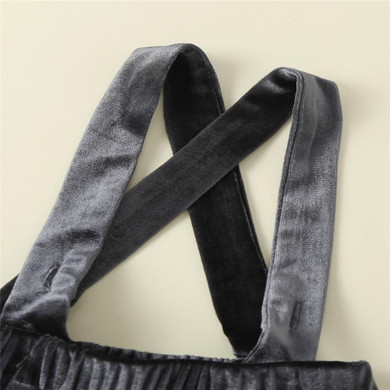 Girls Long Sleeve Solid Tops&Overall Skirt Wholesale Baby Girl Clothes Girls Long Sleeve Solid Tops&Overall Skirt Wholesale Baby Girl Clothes