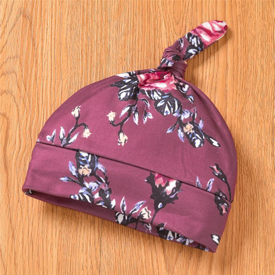 Baby Girl Letter Printed Romper Floral Pants & Hat Bulk Baby Clothes Online