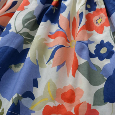 Girls Floral Long Sleeve Top & Skirts Wholesale Girl Clothing