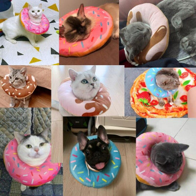 Donut Adjustable Pet Collar