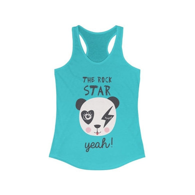 The PANDA Rock Star Racerback Tank Top