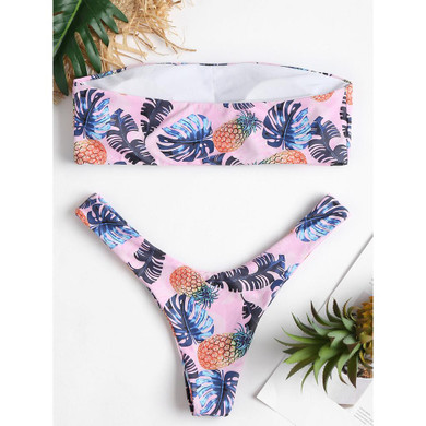 Pineapple Printed Swimsuit