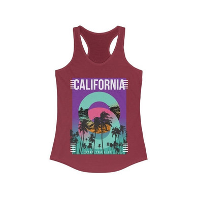 California Stay for Life Racerback Tank Top