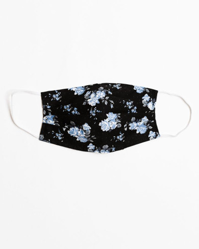 Bouquet Black Face Mask