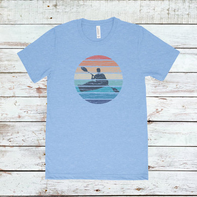 Kayaking Retro Tee