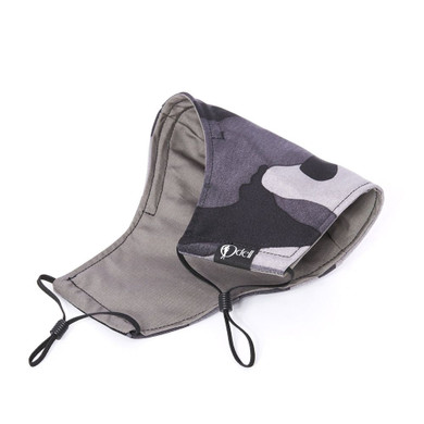 Silk + Cotton Cloth Face Mask - Cool Camo