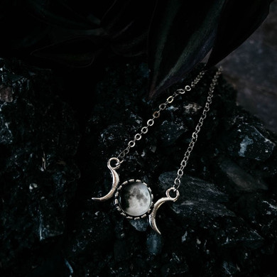 My Moon Crescent Petite Pendant