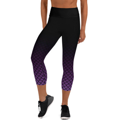 Mermaid Leggings Capris, Shorts