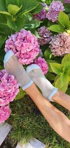 Glittery socks for women