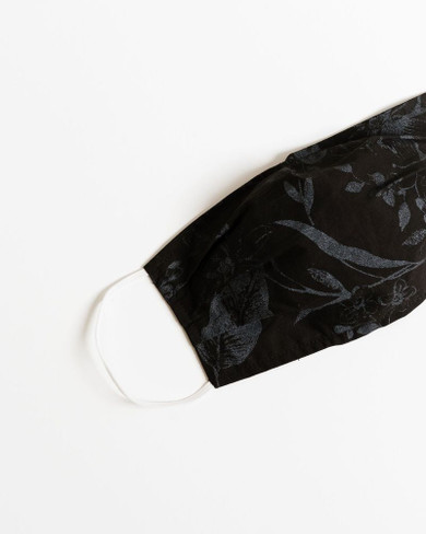 Shadow Floral Face Mask