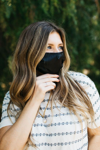 Starburst Satin Face Mask