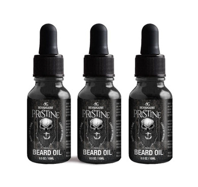 Pristine Beard Growth Oil 3 Pack