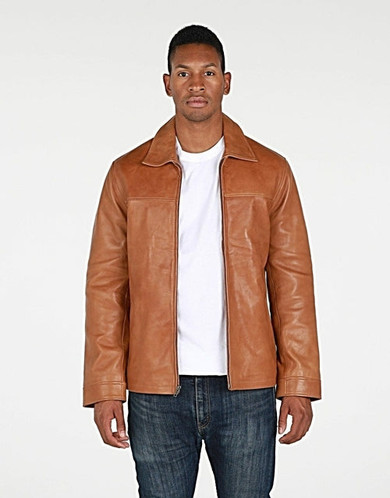 Mens Leather Jacket Lambskin